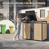 ML-Design, box na kontajnery na odpad, 3 kusy, pre 3 Náhľad obrázku produktu 5