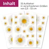 Aufkleber-Set Gänseblümchen I 3 DIN A5 Bögen I Produktbild-Vorschau 2