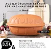 Römertopf Bräter 50 Jahre JUBILÄUM Terrakotta für 6 Produktbild-Vorschau 5
