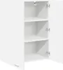 vidaXL Hängeschrank mit Speicher Weiß 60 x 31 x 80 cm Produktbild-Vorschau 5