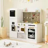 COSTWAY Kinderküche Spielküche mit Zubehör, Schreibtafel Produktbild-Vorschau 2