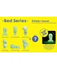 Smiski Sammelfigur Bed Series – 1x Figur, entspannt im Bett Produktbild-Vorschau 2