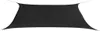A black rectangular shade sail is suspended by its corners. Anteprima dell’immagine prodotto