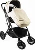 Kinderwagen Sportwagen Schwarz/Beige 15 kg, 104 x 56,5 x 82 Produktbild-Vorschau 6