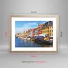 Gerahmtes Poster - Rahmen in heller Eiche - Kopenhagen Produktbild-Vorschau 5