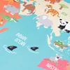 Tappeto per bambini Per cameretta, tappeto da gioco, mappa Anteprima dell’immagine prodotto 8