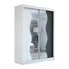 Schwebetürenschrank, 2-türig Schrank mit Spiegel! Moderne Produktbild-Vorschau 2