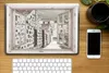 MuchoWow® Laptop Aufkleber Sticker Cover Durchschauen - Produktbild-Vorschau 2