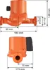 VEVOR Heizungspumpe 4 m Förderhöhe, 220 V, 72 W, 50 l/min, Produktbild-Vorschau 7