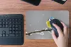 MuchoWow® Mauspad Mousepad Blaumeise - Vogel - Zweig - Gelb Produktbild-Vorschau 4