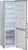 An open refrigerator with shelves and drawers visible. Produktbild-Vorschau