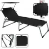 Chaise longue pliable Hawaii Anthracite transat avec Voir les images du produit 8