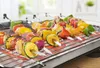 Grillspieße/Schaschlikspieße - Edelstahl - L: 45cm - 6er Produktbild-Vorschau 14