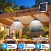 Lampa solarna LED lampa wisząca lampy solarne do wnętrz Podgląd zdjęcia produktu 8