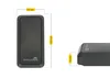 Product dimensions are shown for a black Schellenberg Powerlift Funk-Codetaster. Produktbild-Vorschau