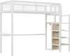STILVORA 90x200 Hochbett mit Stauraumleiter und Produktbild-Vorschau 5