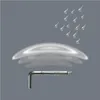 A hex key is shown under a stylized umbrella made of water droplets, with more water droplets falling from above. Produktbild-Vorschau