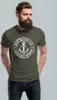 Herren T-Shirt Anker Motiv maritim Retro Badge Vintage Produktbild-Vorschau 4