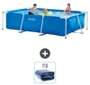 Rechteckiger Frame Pool - 300x200x75 cm - 2-teilig S21253 Produktbild-Vorschau 1