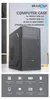 BRAINZAP Micro-ATX PC case Mid-Tower Case USB 3.0 mATX µATX Anteprima dell’immagine prodotto 5