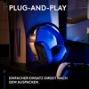 G535 LIGHTSPEED Kabelloses Gaming-Headset, Schwarz/Blau Produktbild-Vorschau 9