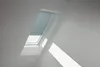 VELUX Sichtschutzrollo blaugrau uni manuell Rahmen Produktbild-Vorschau 1