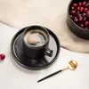 HOMLA FAMELIO šálka s podšálkou čierna 0,2 l Náhľad obrázku produktu 7