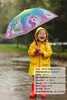 Kinder Regenschirm Einhorn bunt mit Regenbogen Stockschirm Produktbild-Vorschau 2