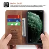 iPhone 11 Pro Max Hülle, LaimTop Retro Kunstledertasche Produktbild-Vorschau 5