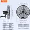 Nebelventilator, 61,6 cm oszillierender, wasserdichter Produktbild-Vorschau 7