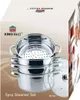 KINGHOFF Cuit-vapeur KH-3320 24cm Acier inoxydable 5L Voir les images du produit 8