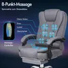 ALFORDSON Bürostuhl mit ergonomischer Lordosenstütze, Produktbild-Vorschau 14