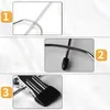 A collage showing details of clothing hangers. Produktbild-Vorschau