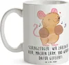 Mr. & Mrs. Panda Tasse Schlagzeuger Stolz - Weiß - Produktbild-Vorschau 3