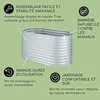 Blumfeldt Jardiniere sur Pieds, Espace Potager sur Pied Voir les images du produit 3