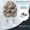 WC sedátko SANILO® s pomalým sklápěním a rychloupínáním Náhled obrázku produktu 5