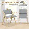 Set di 2 sedie da pranzo COSTWAY, sedia da cucina Anteprima dell’immagine prodotto 7