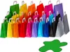 50x Papiertragetaschen Papiertaschen Flachhenkel 18x8x22cm Produktbild-Vorschau 1