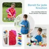 Malkittel Schule 1. Klasse, Malschürze Kinder 8-10 Jahre, Produktbild-Vorschau 5