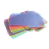 A pile of colorful, translucent, unfolded boxes. Anteprima dell’immagine prodotto