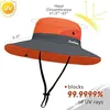 2 Stück Sonnenhut für Damen Outdoor Faltbar Safari Hut mit Produktbild-Vorschau 4