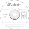 A close-up, top-down view of a Verbatim CD-R disc. Produktbild-Vorschau