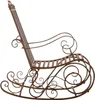 Fauteuil à bascule en métal modèle Smile (lot de 2) - Voir les images du produit 8