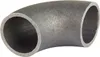 Schweissbogen 2 Zoll 60,3mm 90° kurz DN50 Rohrbogen schwarz Produktbild-Vorschau 1