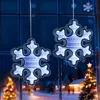 2er-Set LED Schneeflocken Fensterdeko 104 LED kaltweiß Productafbeelding-voorbeeld