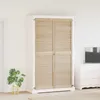 vidaXL Dveře skříně 2 ks přírodní 201 x 2,1 x 59,5 cm Náhled obrázku produktu 1