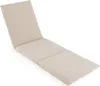 A beige chaise lounge cushion on a white background. Produktbild-Vorschau