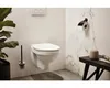 Haceka Aspen toiletrolhouder met klep 16x4,6x13,6cm zwart Produktbild-Vorschau 4