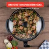 alpina Bratpfanne XXL Ø 42CM Multifunktionale Pfanne 1500W Produktbild-Vorschau 7