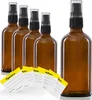 Oputec 5 x 100 ml Reise-Pumpspender Pumpflaschen aus Produktbild-Vorschau 1